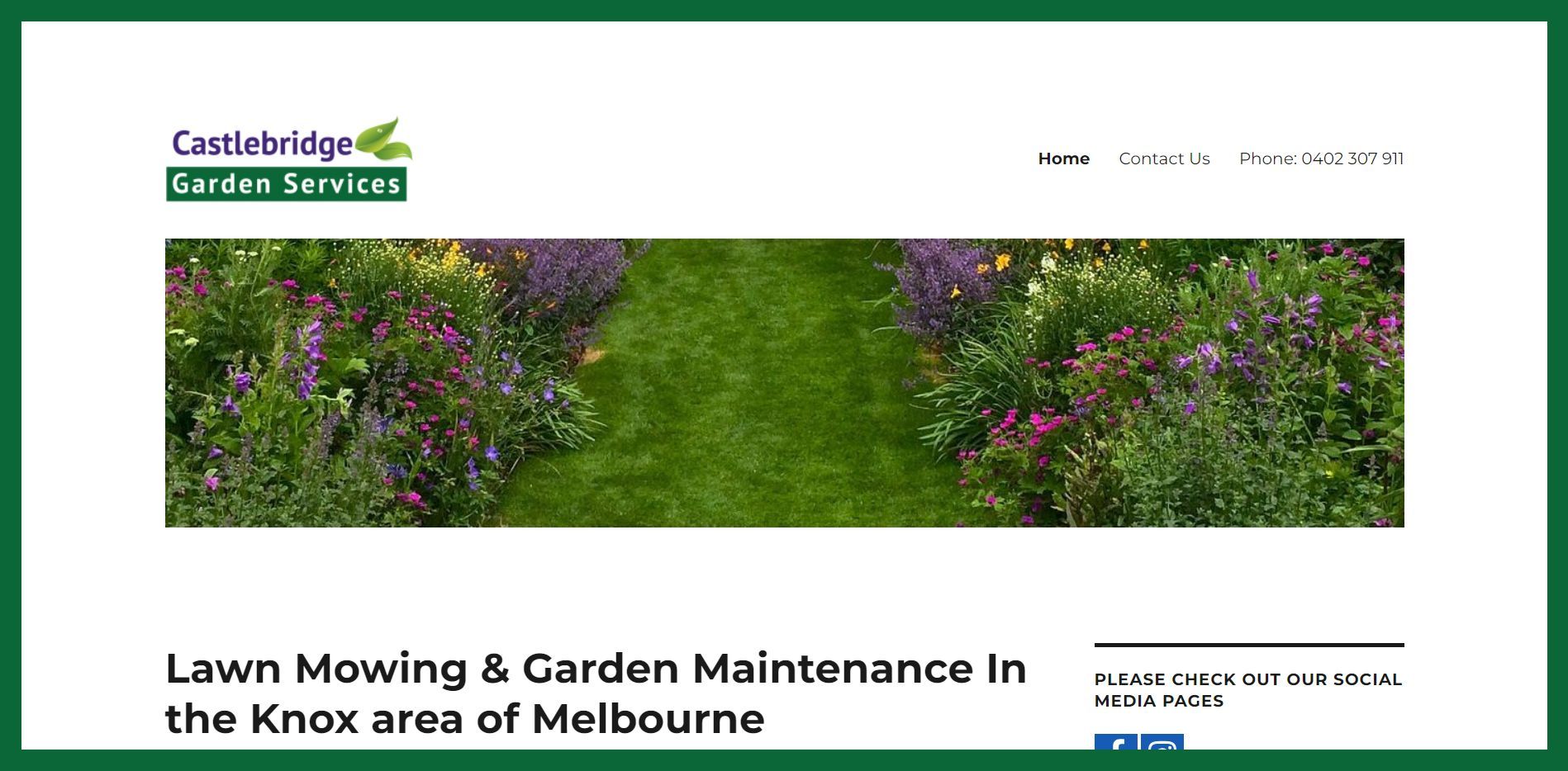 castlebridge garden services