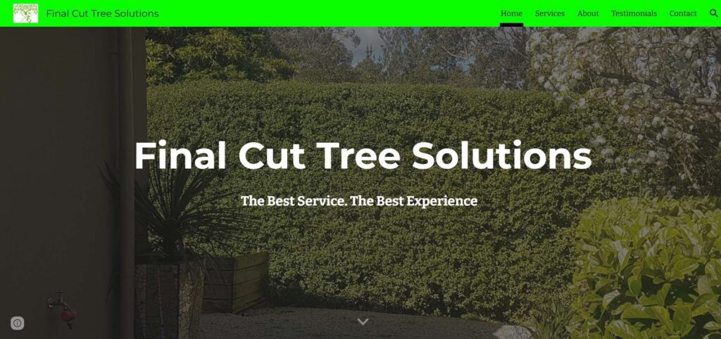 final cut tree solutions