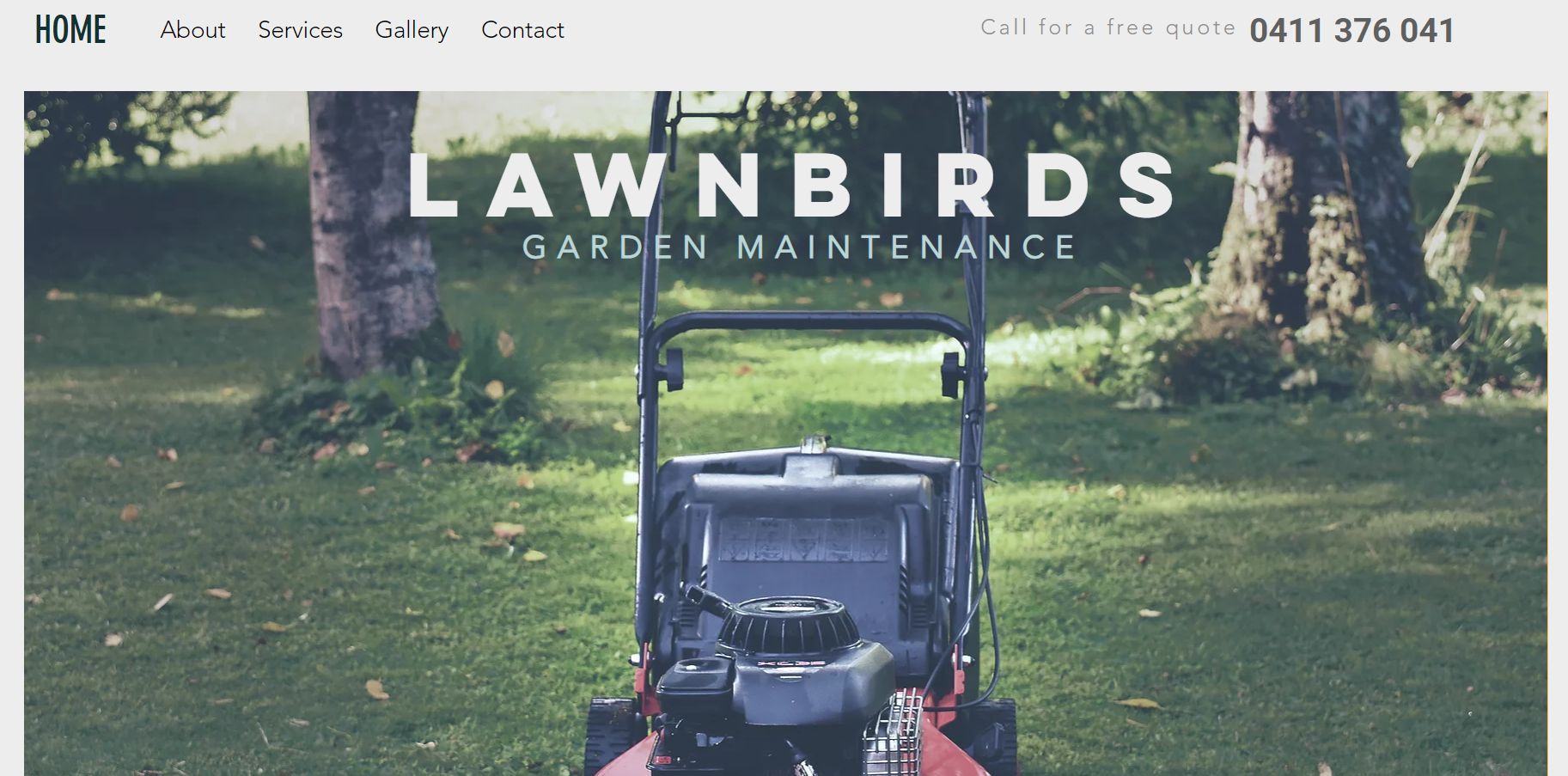 gardener lawnbirds mowing templestowe 2023 10 20 17 17 12