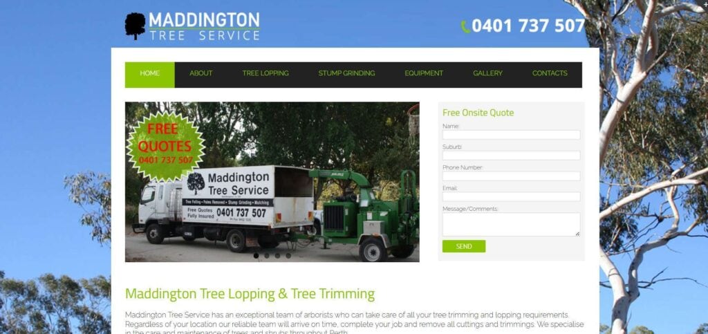 maddington tree service