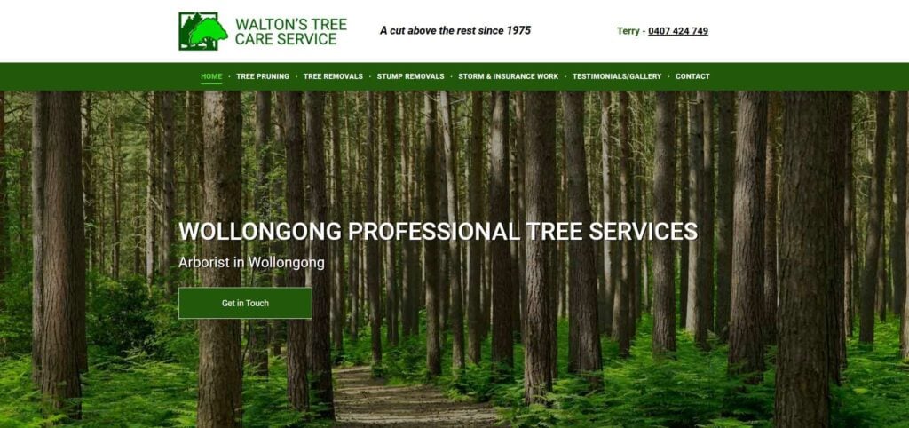 walton's tree care service